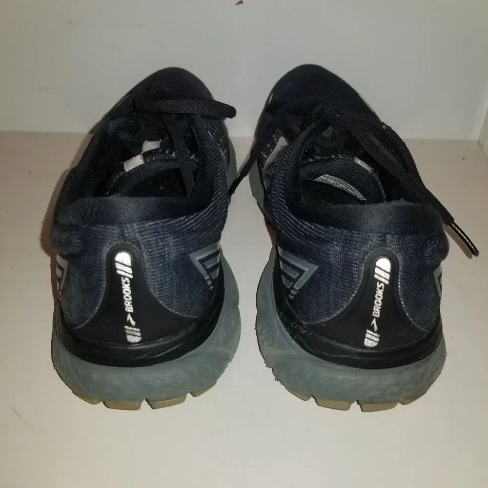 Brooks Ghost 13 Black Road Running Shoes Mens Size 9.5 medium D